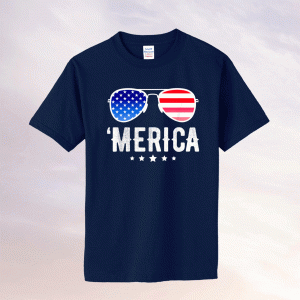 Funny 4th July American Flag Boys Patriotic Fourth Tee Shirt