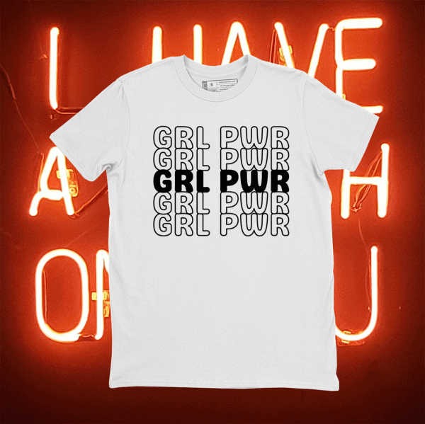 Grl Pwr Girl Power Feminist Shirt Feminist T-Shirt Equal Rights Inspirational Shirt The Future is Female