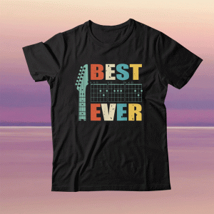 Guitarist Father Best Dad Ever D A D Chord Dad Gift Tee Shirt