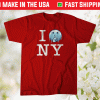 I Shhh NY Atlanta Basketball Tee Shirt