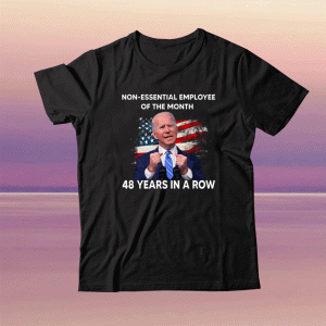Joe Biden 48 Years In A Row Tee Shirt