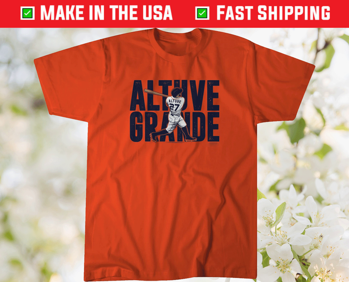 Jose Altuve Grande HOU Tee Shirt