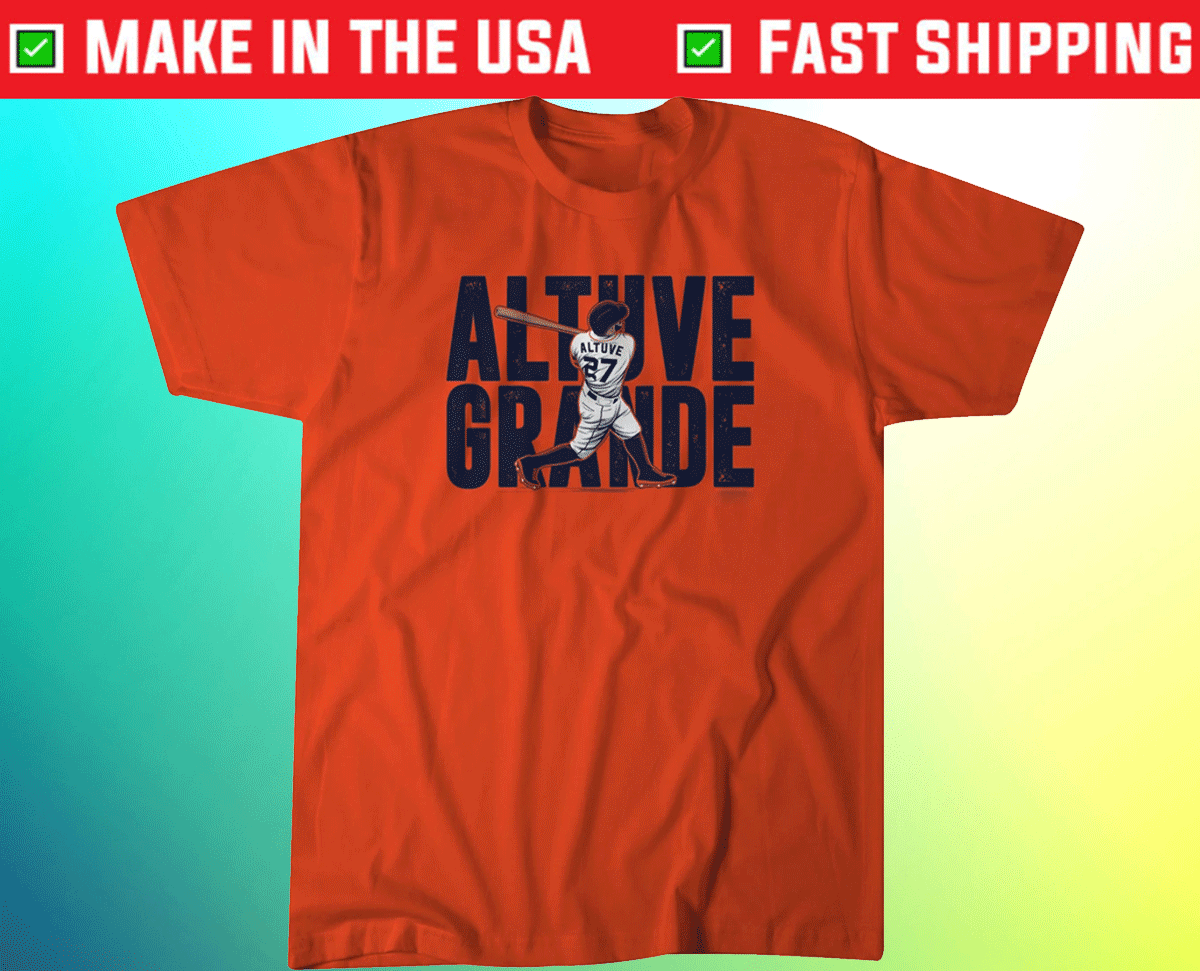 Jose Altuve Grande HOU Tee Shirt