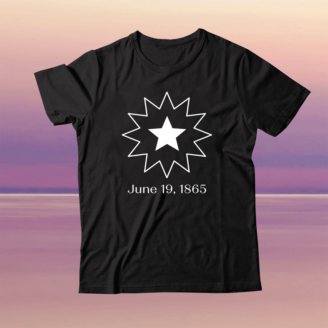 Juneteenth Symbol Tee Shirt