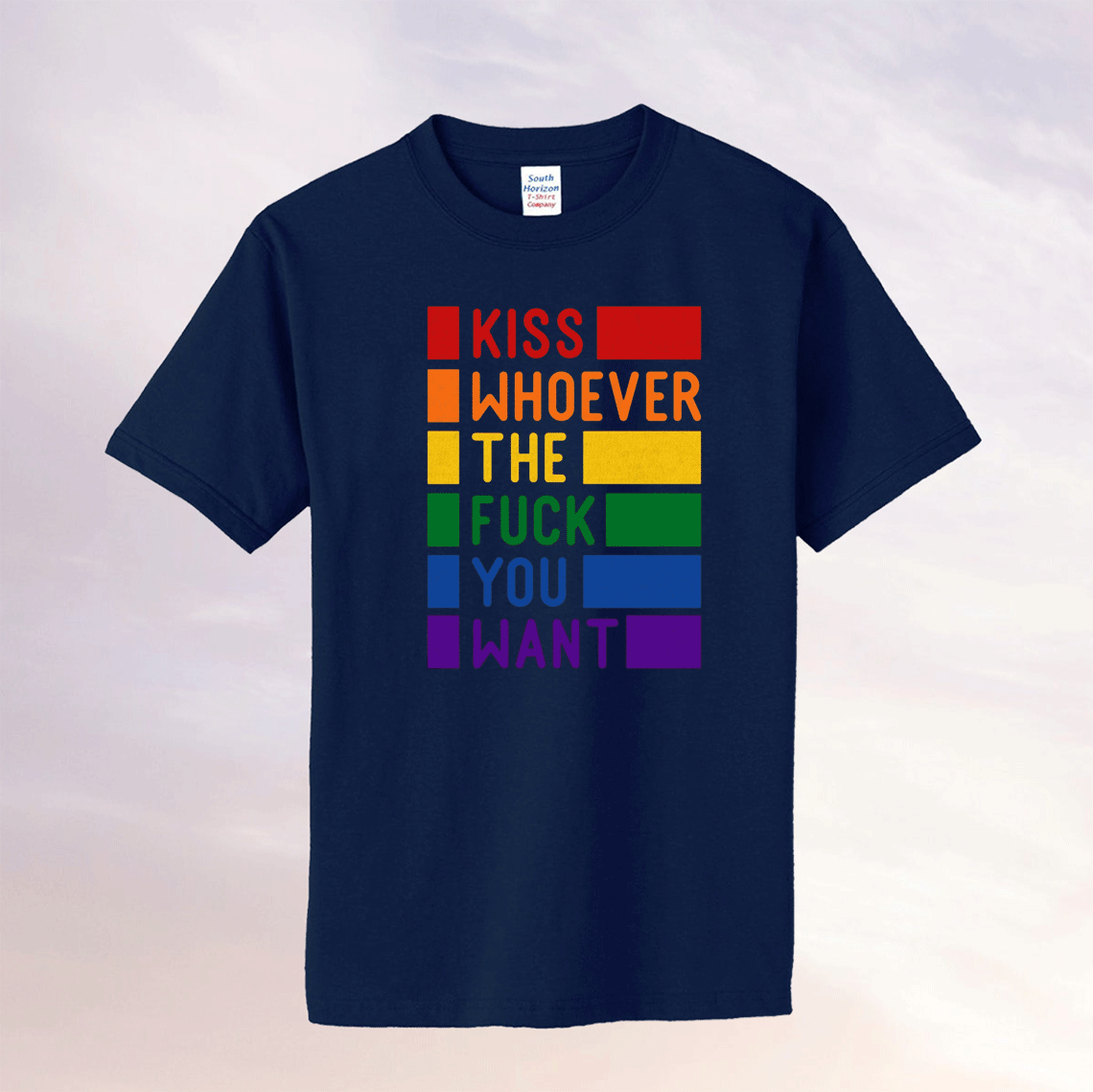 Kiss Whoever The Fuck You Want Gay Pride LGBTQ Shirt, Pride Shirt LGBT Clothing Pride Shirt