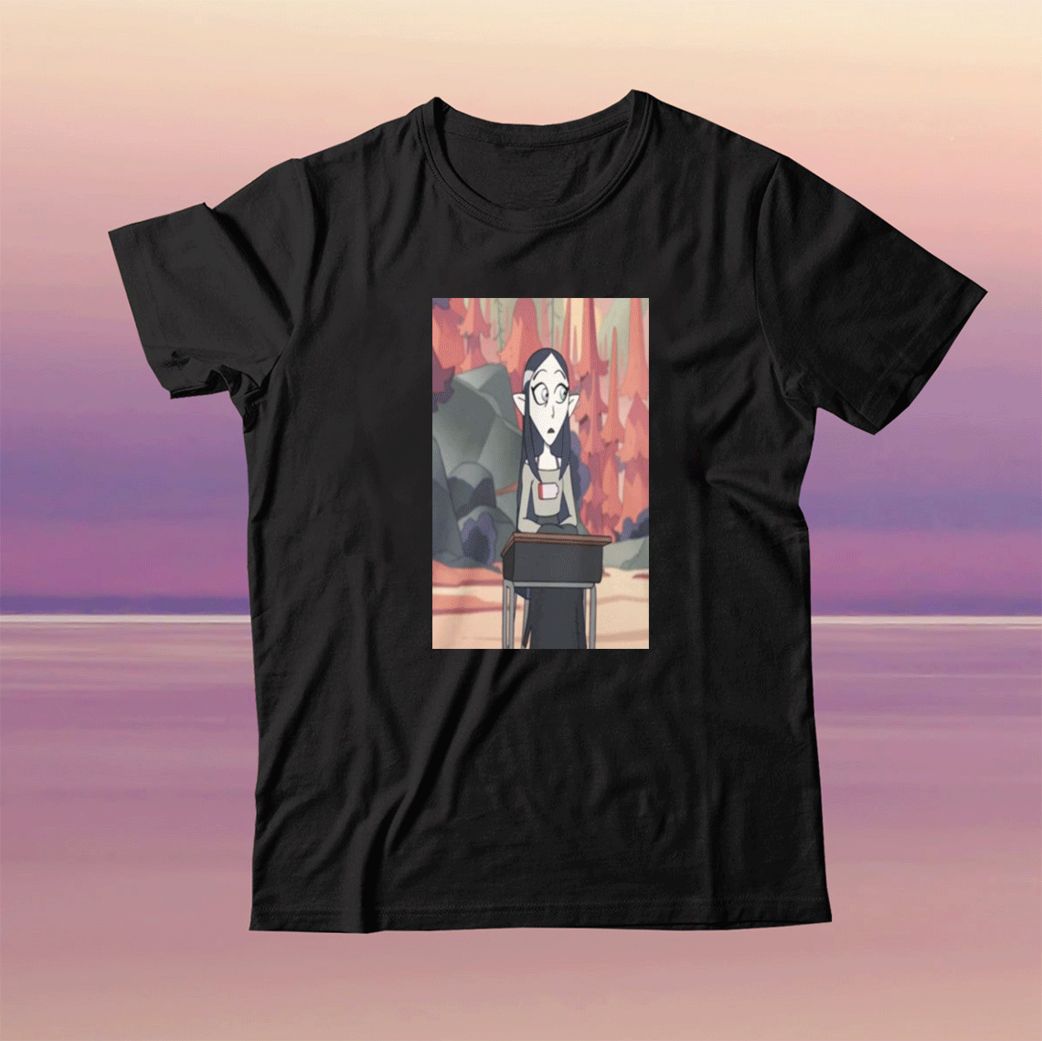 Lilith Clawthorne Battery Low On Dress Tee Shirt