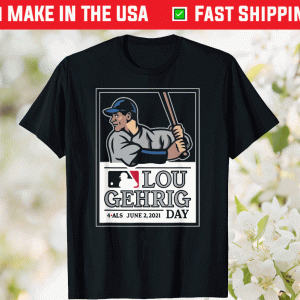 Lou Gehrig Day Logo T-Shirt