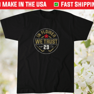 Marc-André Fleury In Flower We Trust Tee Shirt