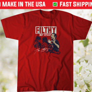 Max Scherzer Filthy Not Sticky Tee Shirt