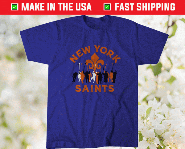 New York Saints Marching In Tee Shirt