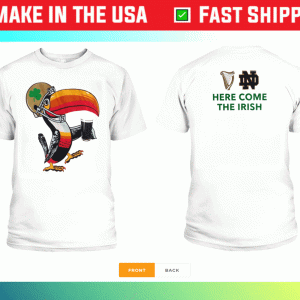 Notre Dame Fighting Irish x Guinness Here Come The Irish 2021 Shirts