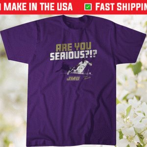 Odicci Alexander JMU Softball Are You Serious Tee Shirt