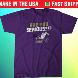 Odicci Alexander JMU Softball Are You Serious Tee Shirt