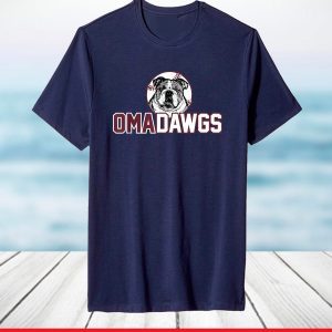 Oma Dawgs Bulldogs Omadawgs Mississippi Baseball Omadawgs T-Shirt