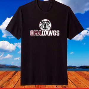 Oma Dawgs Bulldogs Omadawgs Mississippi Baseball Omadawgs T-Shirt