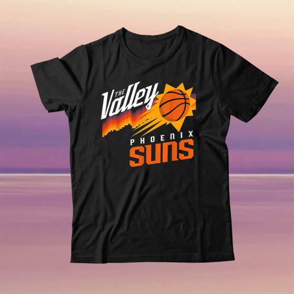Phoenixes Suns Maillot The Valley City Jersey Tee Shirt