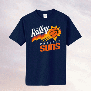 Phoenixes Suns Maillot The Valley City Jersey Tee Shirt