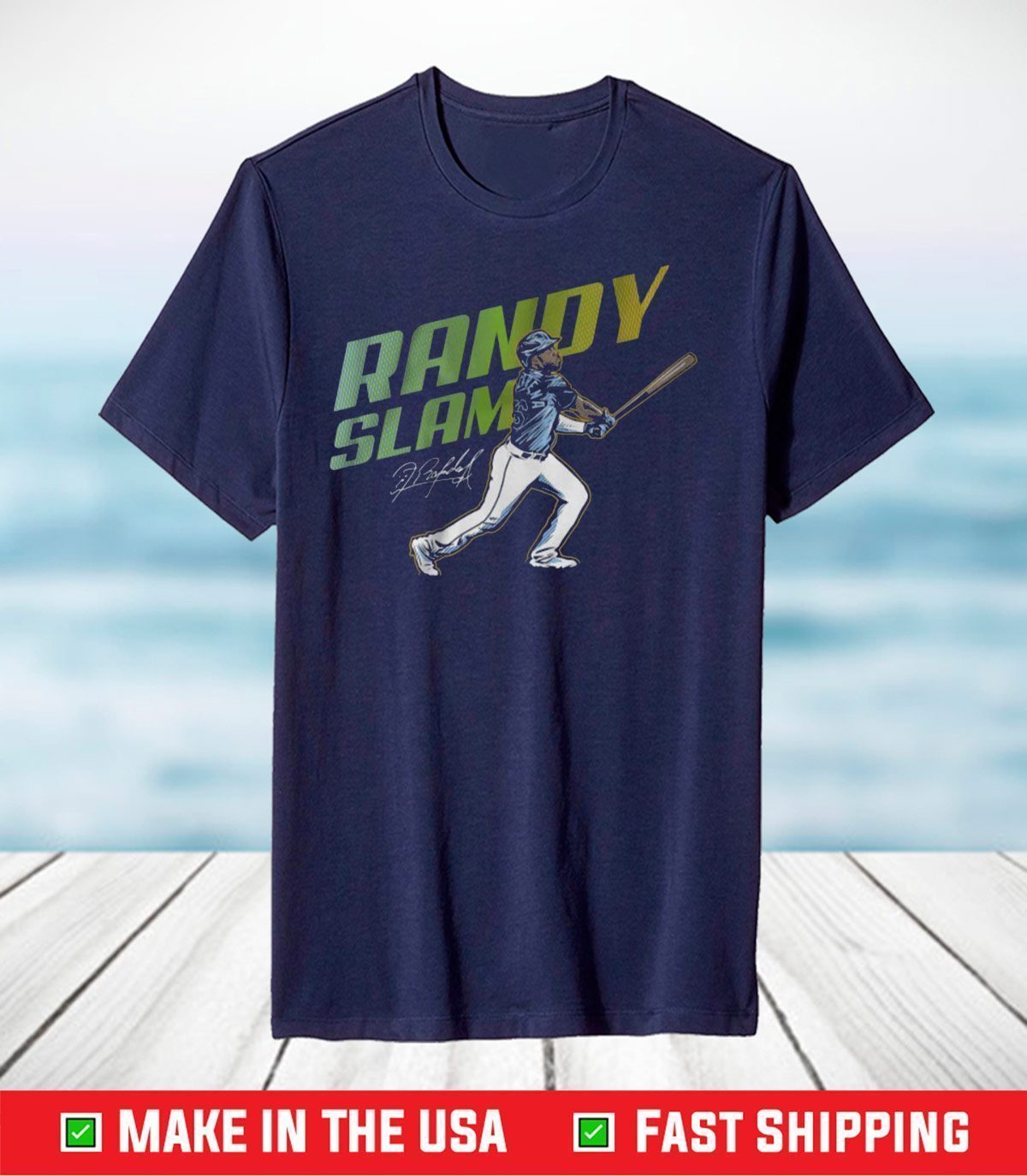 Randy Arozarena Slam T-Shirt - Teeducks