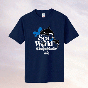 Sea World Family Adventure 2021 Tee Shirt