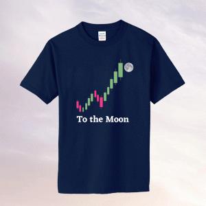 Stocks Market Trading Bulls To The Moon Tee Shirt