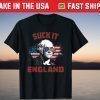 Suck It England 4th of July George Washington 1776 T-Shirt