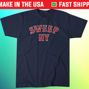 Sweep NY Boston Baseball Tee Shirt