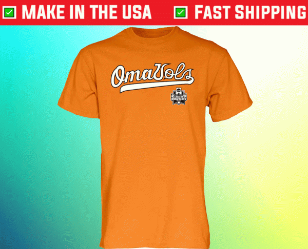 OmaVols Tennessee Volunteers 2021 Baseball College World Series Bound Tee Shirt