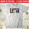 USA Rapinoe Pride 2021 Tee Shirt