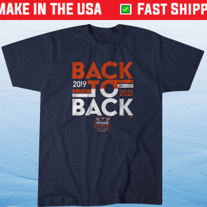 UVA Lacrosse National Champions Back to Back Tee Shirt