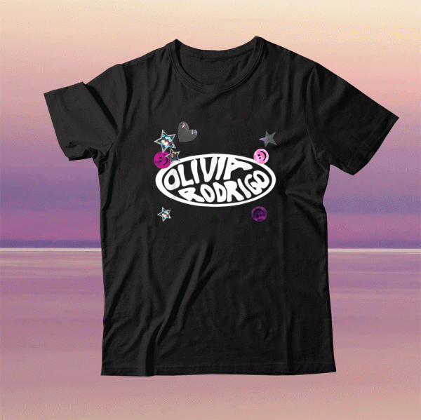 Vintage olivia and rodrigo merch tee shirt