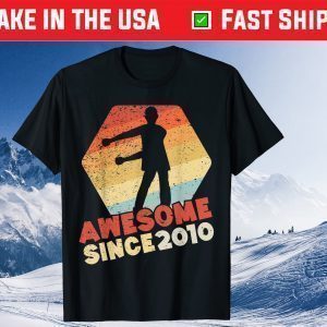 11 Year Old birthday Awesome Since 2010 Gift T-Shirt