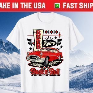 1950s Sock Hop Party 50s Rockabilly Clothes Doo Wop Memphis Tee Shirt