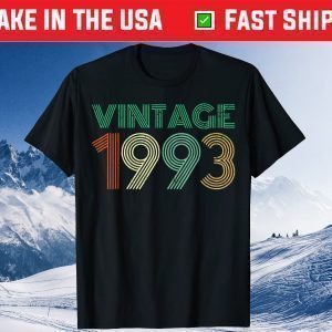 28th Birthday Vintage 1993 Gift T-Shirt