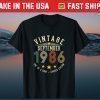 35 Years Old Birthday Vintage September 1986 Tee Shirts