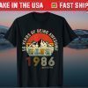 35th Birthday present Vintage September 1986 35 Years Old Classic T-Shirt