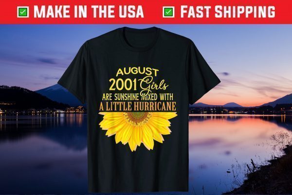 August Girls 2001 Sunflower Gift T-Shirt