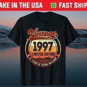 Awesome Legends are born in September 1997 24th Birthday Classic Shirt