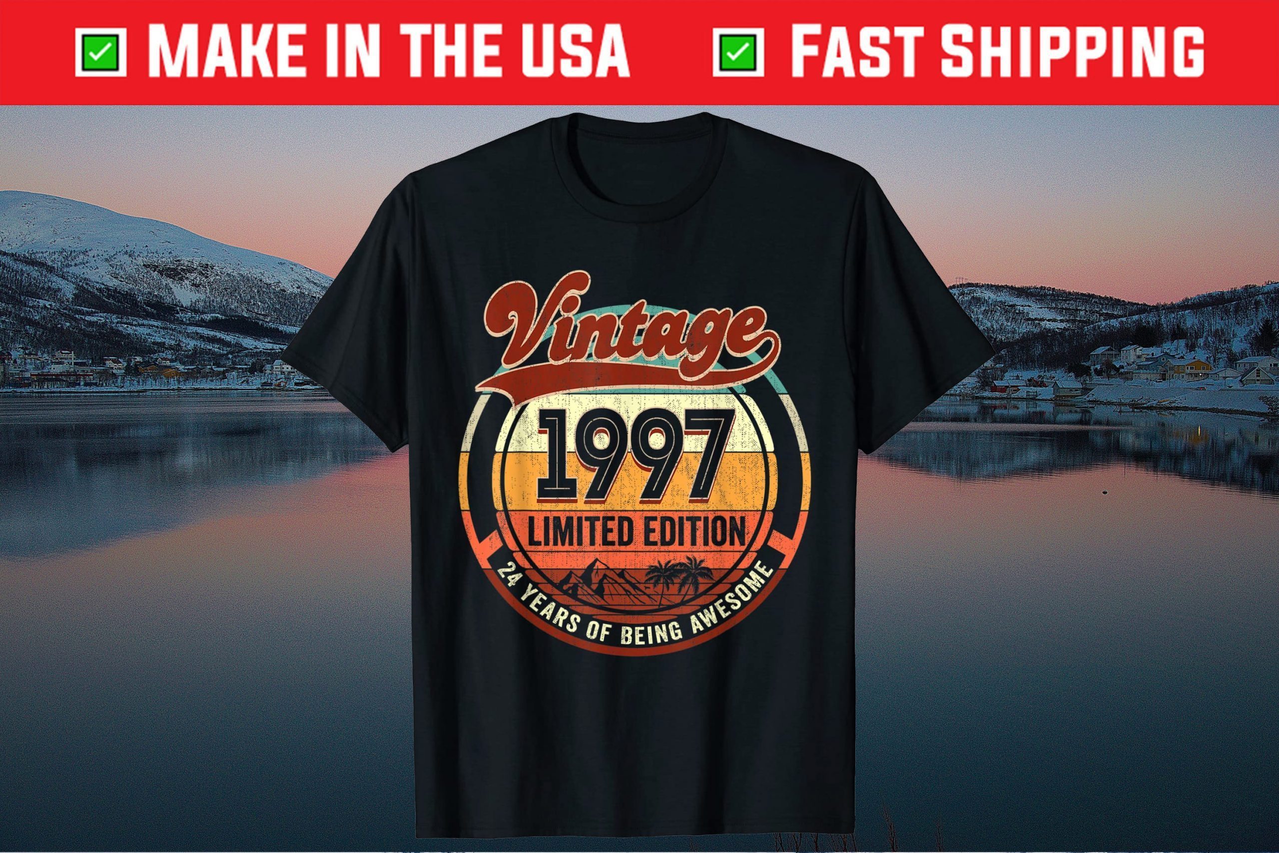 Awesome Legends are born in September 1997 24th Birthday Classic Shirt