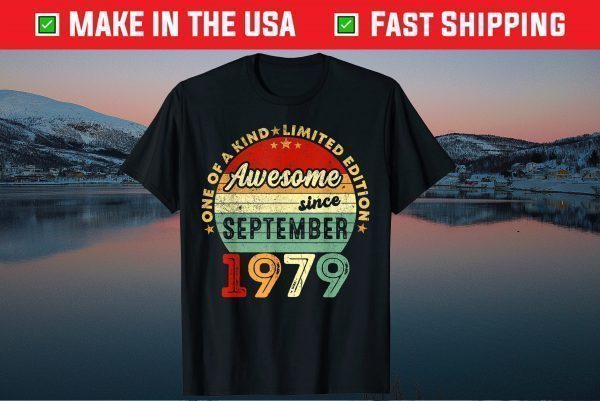 Awesome Since September 1979 42th Birthday Classic T-Shirt