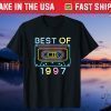 Best Of 1997 24th Birthday Cassette Tape Unisex T-Shirt
