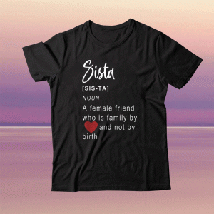 Best Queen Sistas for Plus Women Sistas Friends Girl Tee Shirt