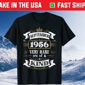 Birthday 365 Vintage September 1956 Birthday Gift Shirts