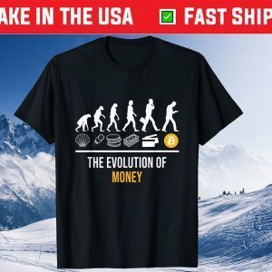 Bitcoin The Evolution Of Money Btc Elon Musk Tee Shirt