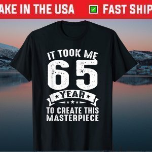 Born In 1956 65 Years Old 65th Birthday Gift Shirt