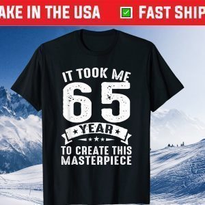 Born In 1956 65 Years Old 65th Birthday Gift Shirt