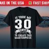 Born In 1991 30 Years Old 30th Birthday Gift T-Shirt