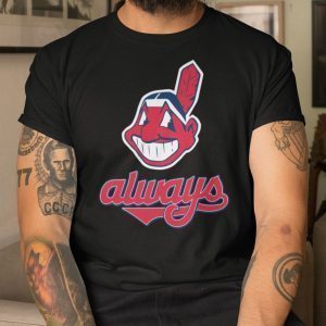 Cleveland Indians Always Chief Wahoo Tee Shirt