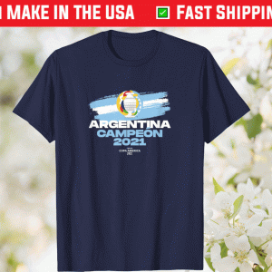 Copa America 2021 Argentina Campeón Tee Shirt