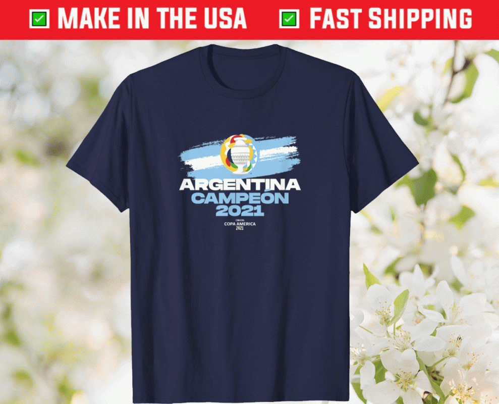 Copa America 2021 Argentina Campeón Tee Shirt