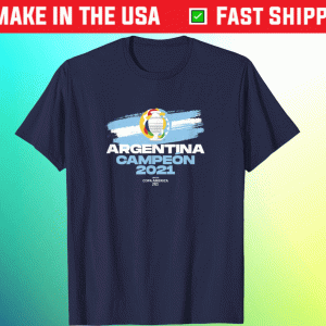 Copa America 2021 Argentina Campeón Tee Shirt